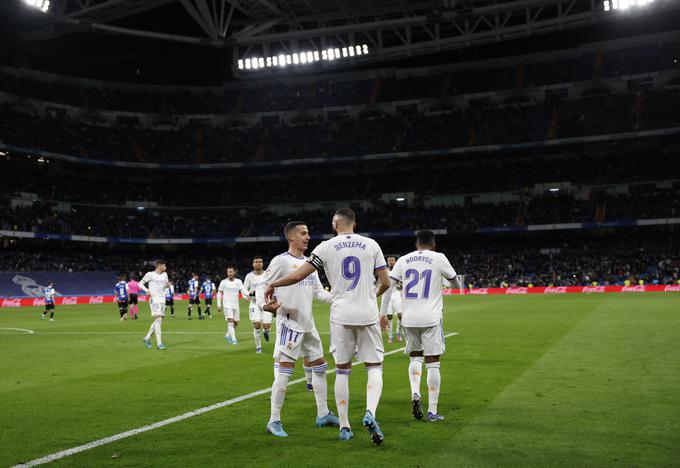 Real Madrid je v zadnjih 30 minutah strl odpor Alavesa. | Foto: Reuters