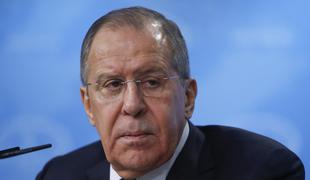 Ruski zunanji minister Lavrov prihaja v Slovenijo