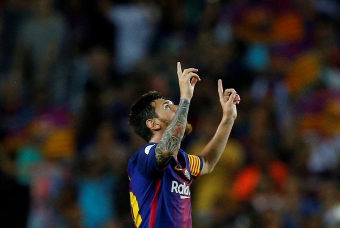 Lionel Messi se je podobno kot na srečanju v Miamiju ponovno vpisal med strelce na el clasicu, a se je na koncu izkazalo, da je prispeval le častni gol za Barcelono (1:3). | Foto: Reuters