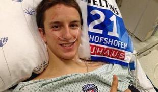 Vesela novica: operacija nesrečnega ameriškega skakalca uspela