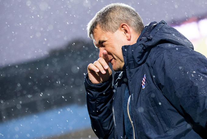 Korošec se je lahko obrisal pod nosom za rezultat, ki bi osrečil navijače Hajduka. | Foto: Vid Ponikvar
