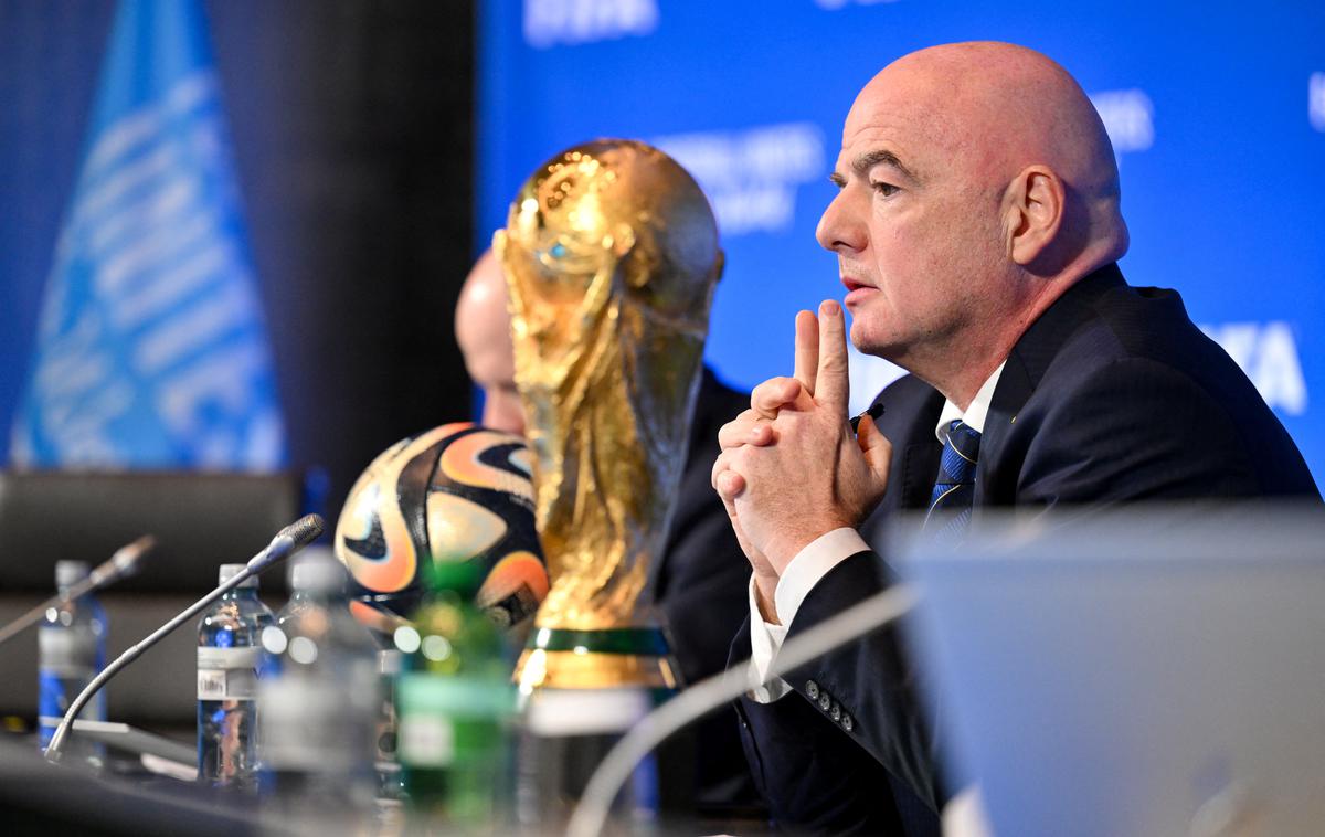 FIFA, Gianni Infantino | Gianni Infantino: Svet je čedalje bolj razdeljen, Fifa in nogomet pa združujeta. | Foto Reuters