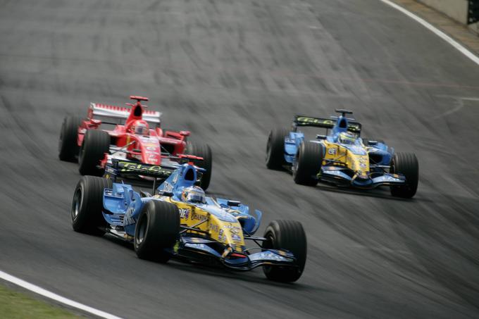 Pred 18 leti Renault proti Ferrariju | Foto: Guliverimage