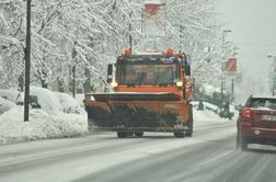 Kako so na zimske cestne razmere pripravljene zimske službe