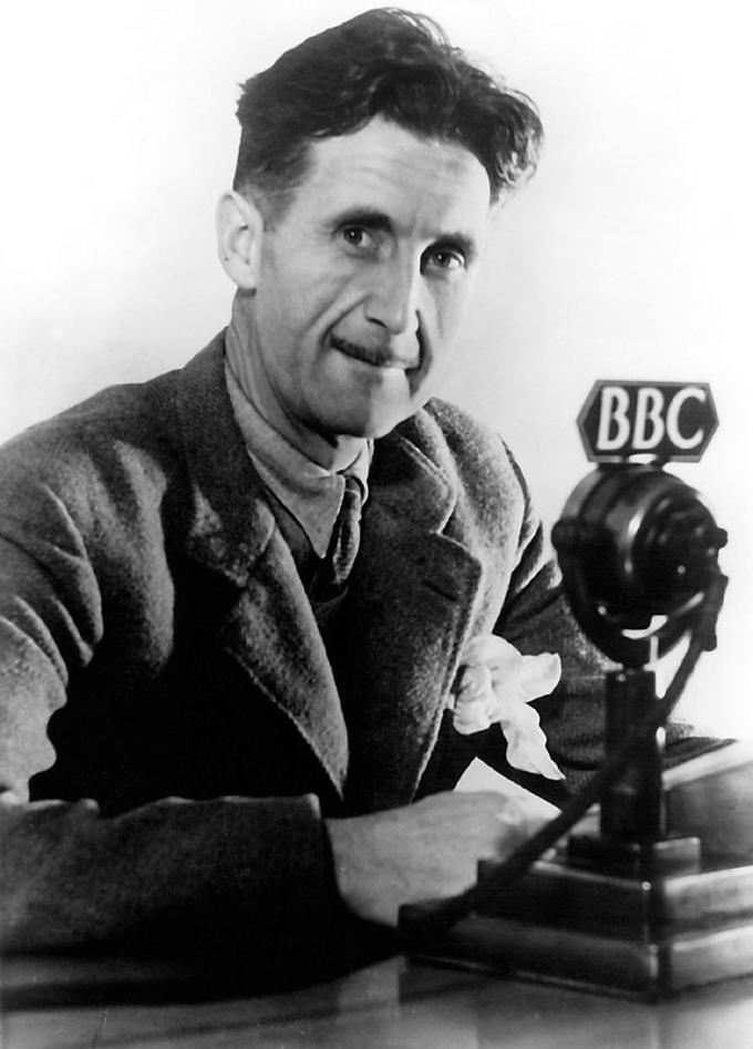 George Orwell je bil novinar in producent na BBC-ju, po konferenčni sobi 101 pa je poimenoval tudi mučilnico v romanu 1984. | Foto: Thomas Hilmes/Wikimedia Commons