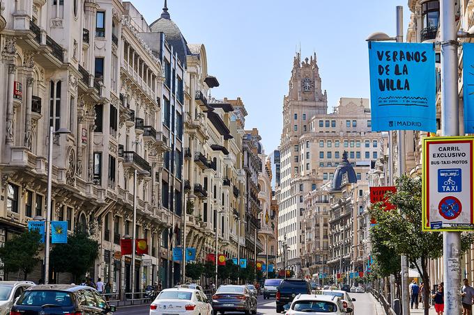 5. Madrid, Španija - 616 sončnih ur | Foto: Pixabay