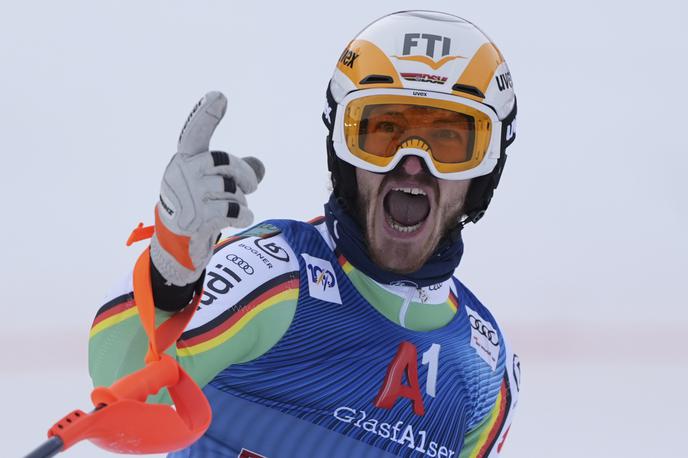 Linus Strasser | Linus Strasser je osrednji junak slaloma v Kitzbühlu. | Foto Guliverimage