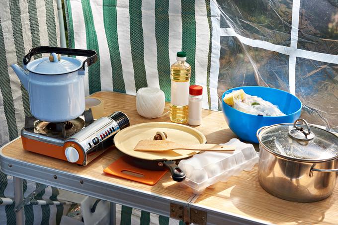 šotor kuhanje kampiranje | Foto: 