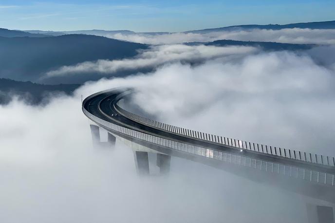 viadukt Črni kal | Včerajšnji pogled na viadukt Črni kal. | Foto Gregor Pavšič