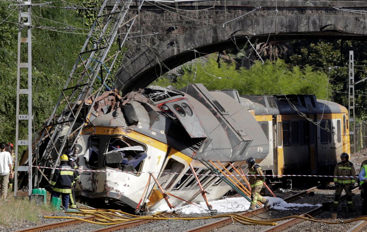 železniška nesreča Vigo | Foto Reuters