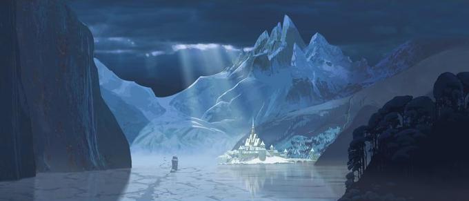 ... to pa Arendelle iz risanke Ledeno kraljestvo. | Foto: IMDb