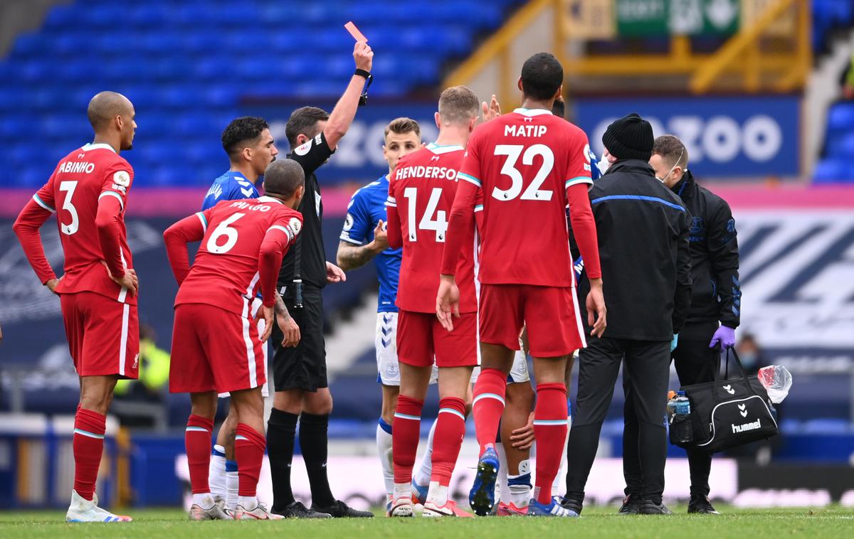 Everton Liverpool | Ekipi iz Liverpoola sta se razšli brez zmagovalca. | Foto Reuters