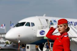 Rusija: Vojaško letalo Nata se je skorajda zaletelo v potniško letalo Aeroflota