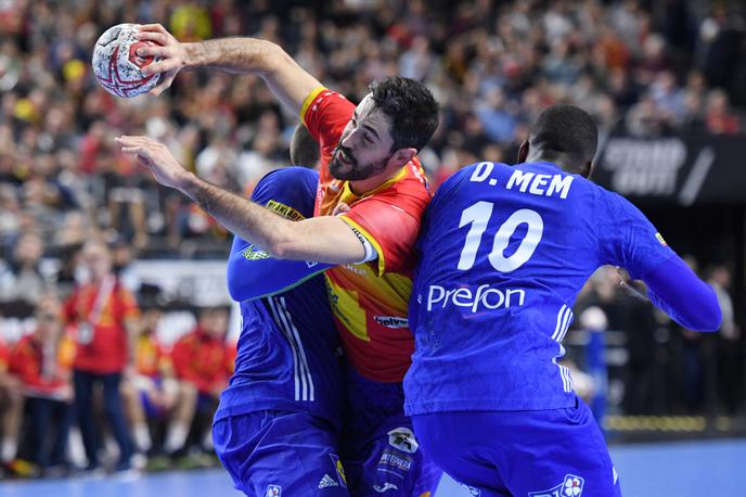 SP Francija : Španija | Francozi so Špancem priprli vrata polfinala. | Foto Reuters