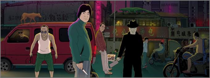 Vrtoglava neo-noir animirana kriminalka enega od pionirjev neodvisne kitajske animacije, Liu Jiana, prikazuje krvavi spor, ki ga povzroči ukradena vreča denarja. Animirana črna komedija je doživela svetovno premiero v tekmovalnem programu 67. Berlinala in ni primerna za najmlajše gledalce. • V videoteki DKino. | Foto: 