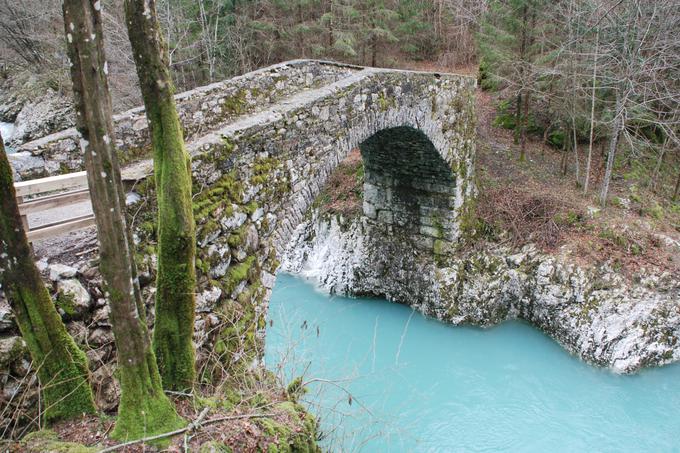 Napoleonov most čez reko Nadižo je zgradil zidarski mojster iz Slovenske Benečije. Foto: Getty Images | Foto: 