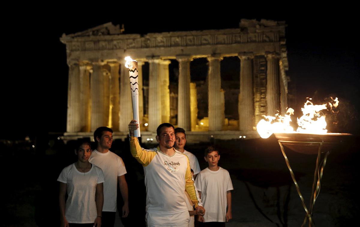 olimpijski ogenj | Foto Reuters