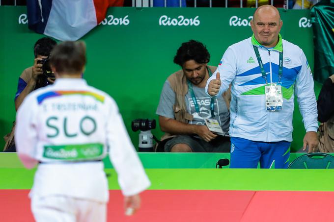 Trener Marjan Fabjan je kovač vseh štirih olimpijskih medalj za slovenski judo. | Foto: Stanko Gruden, STA