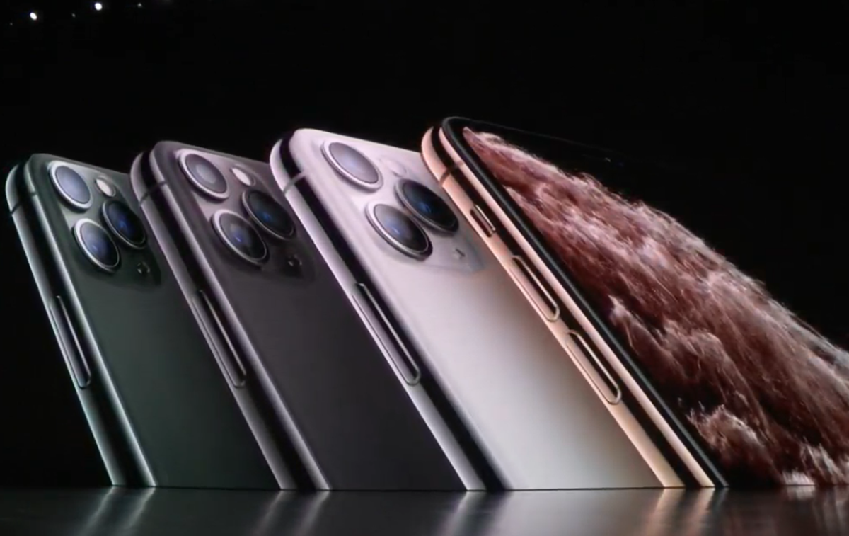 iPhone 11 | iPhone 11 Pro, eden od treh iphonov, ki jih je Apple predstavil 10. septembra | Foto Matic Tomšič / Posnetek zaslona