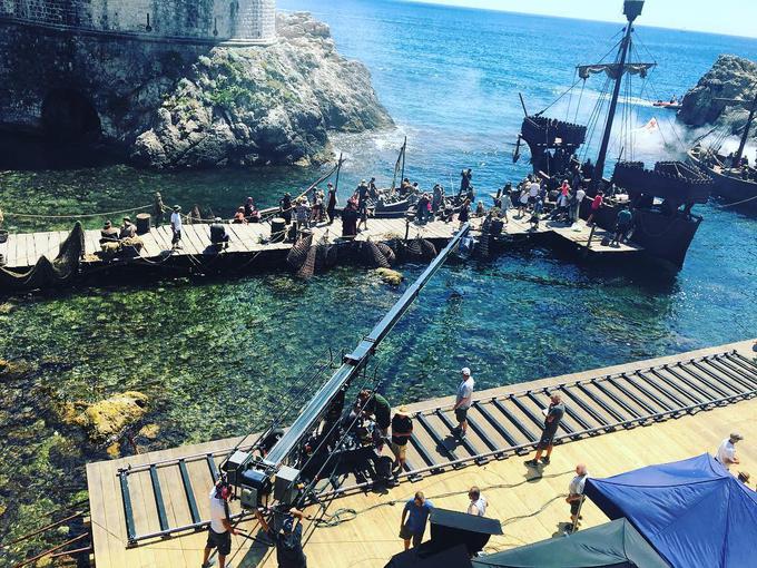 Knightfall snemanje v Dubrovniku | Foto: Instagram/Getty Images