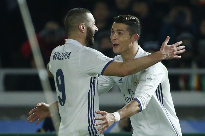 Karim Benzema bo lovil evropski naslov s Francijo, njegov nekdanji klubski soigralec Cristiano Ronaldo pa bo branil naslov s Portugalsko. | Foto: Reuters