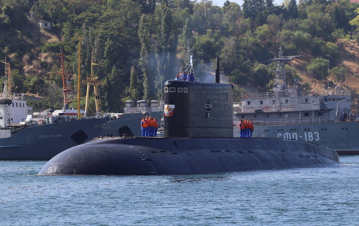 Ruska mornarica | Pripadniki ruske mornarice v pristanišču Sevastopol na polotoku Krim | Foto Reuters