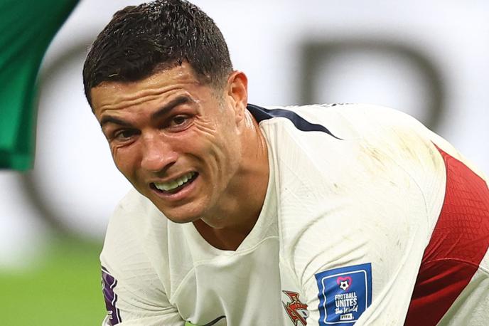 Cristiano Ronaldo | Cristiano Ronaldo je v soboto v solzah zapustil zelenico. | Foto Reuters