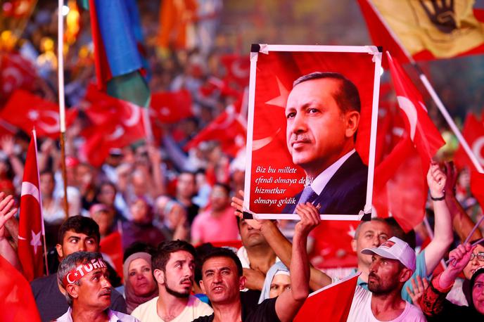 Erdoganovi privrženci | Foto Reuters