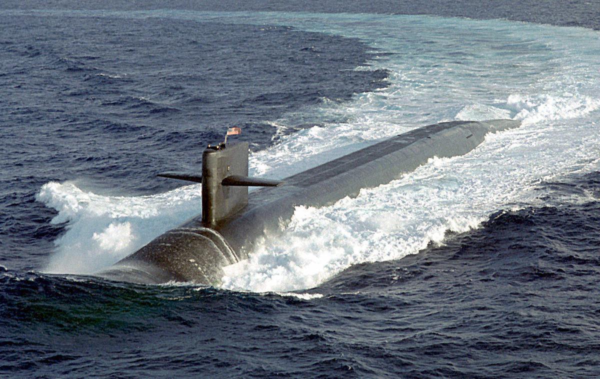 Podmornica razreda Ohio | Podmornica razreda Ohio lahko nosi 154 vodenih raket tomahavk, kar je bistveno več kot druga plovila ameriške mornarice. | Foto Guliverimage