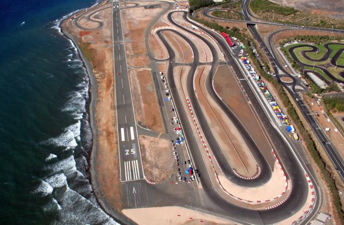 Pogled iz zraka na dirkaško stezo pri Las Palmasu, ki je največje stalno dirkališče na celotnih Kanarskih otokih. | Foto: Circuito Maspalomas