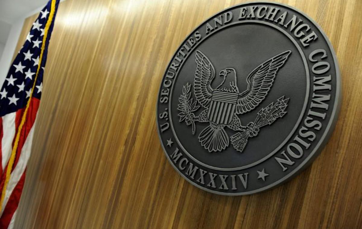 SEC, Ameriška komisija za vrednostne papirje in borzo | Grb ameriške komisije za vrednostne papirje in borzo.  | Foto Reuters