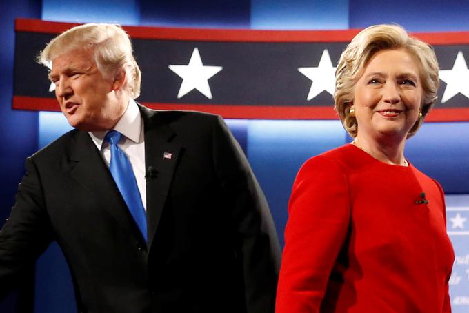 Trump svari Američane pred Kitajsko, Clintonova pred Rusijo. Čigava taktika bo uspešnejša? | Foto: Reuters