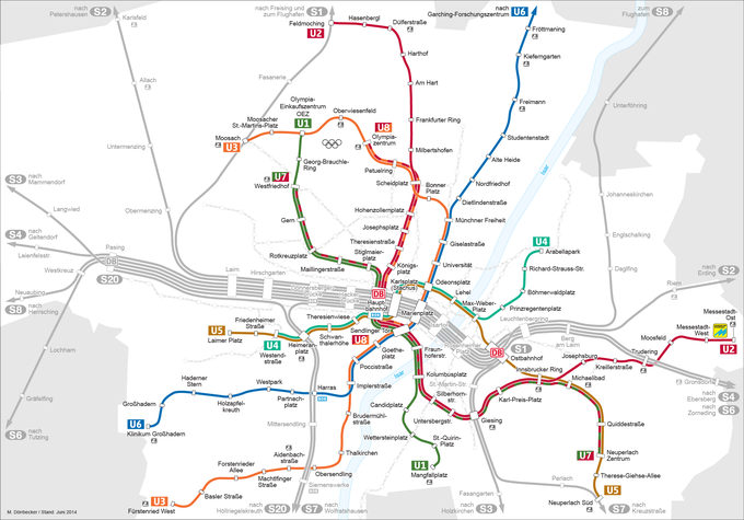 Sistem podzemne železnice ima danes za več kot 100 kilometrov tirov, zgradili pa so ga leta 1971. | Foto: Thomas Hilmes/Wikimedia Commons