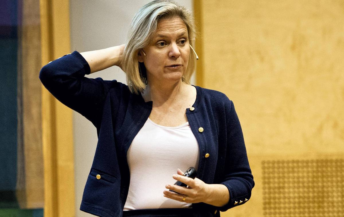Magdalena Andersson | 54-letna ekonomistka Magdalena Andersson je bila kar sedem let švedska finančna ministrica. V začetku novembra letos je postala predsednica socialdemokratske stranke, konec istega meseca pa je bila izvoljena za predsednico švedske vlade. | Foto Guliverimage