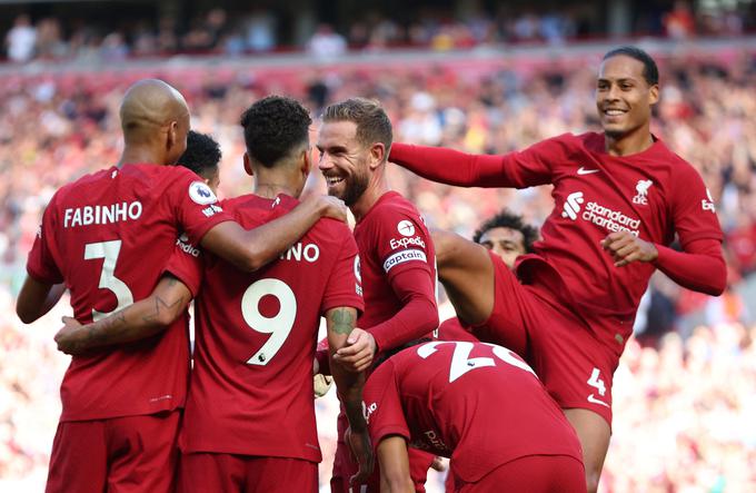 Liverpool je doma premagal še Newcastle, čeprav mu po prvem polčasu ni kazalo najbolje. | Foto: Reuters