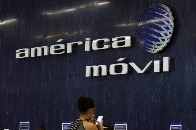 Mehiška America Movil je najmočnejše latinskoameriško telekomunikacijsko podjetje. Njena tržna vrednost znaša 45,7 milijarde evrov. | Foto: Reuters
