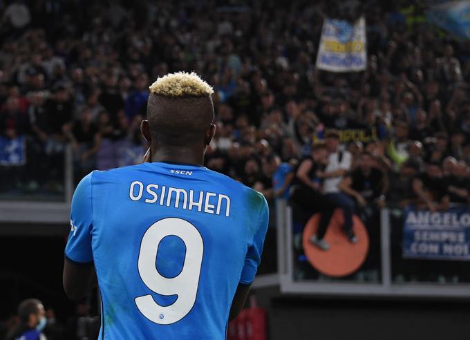 Tarča žalitev je bil nigerijski nogometaš Napolija Victor Osimhen.  | Foto: Guliverimage/Vladimir Fedorenko