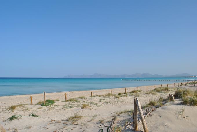Playa de Muro, Majorka, Španija | Foto: Thomas Hilmes/Wikimedia Commons