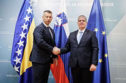 Poklukar ob obisku ministra za varnost BiH pozval k podpisu dogovora s Frontexom