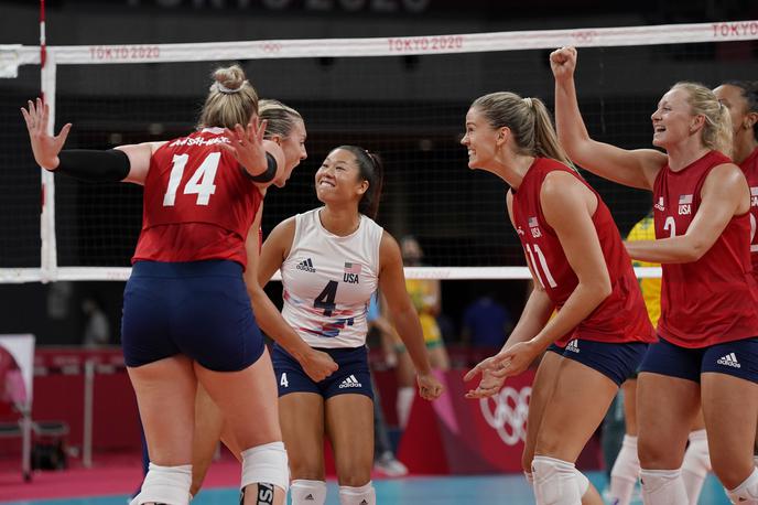 ZDA odbojka finale OI | Odbojkarice ZDA so olimpijske prvakinje, | Foto Reuters