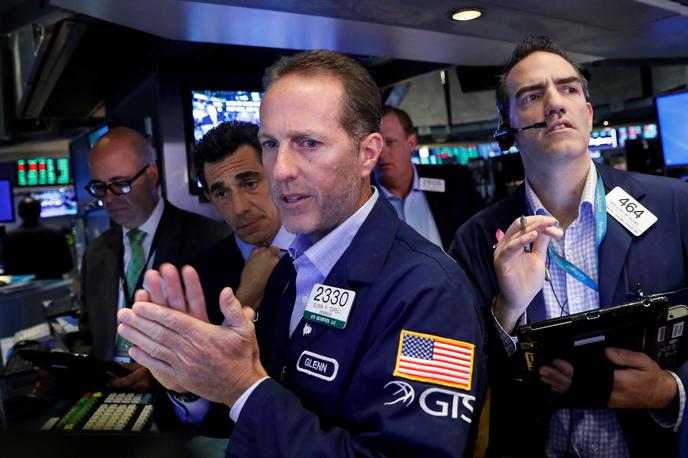Borzniki na Wall Streetu | Foto Reuters