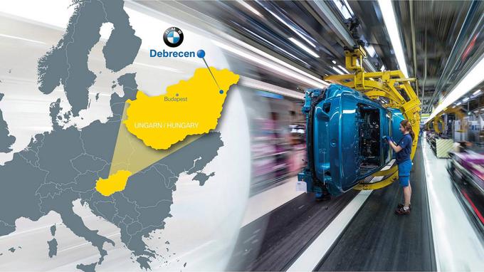 BMW bo tovarno gradil v Debrecenu. | Foto: BMW