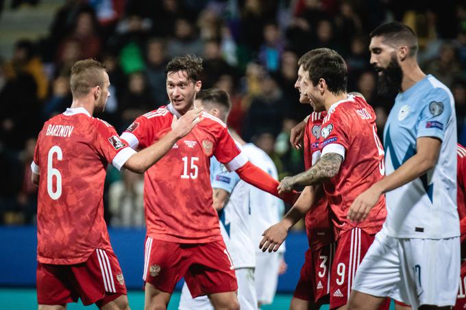 V play-offu bodo pot do vozovnice za SP 2022 iskali tudi Rusi, ki so bili v "slovenski" skupini drugi. | Foto: Blaž Weindorfer/Sportida