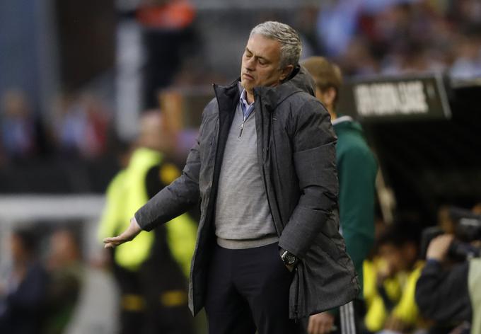 Jose Mourinho kljub gostujoči zmagi ni bil zadovoljen. | Foto: Reuters