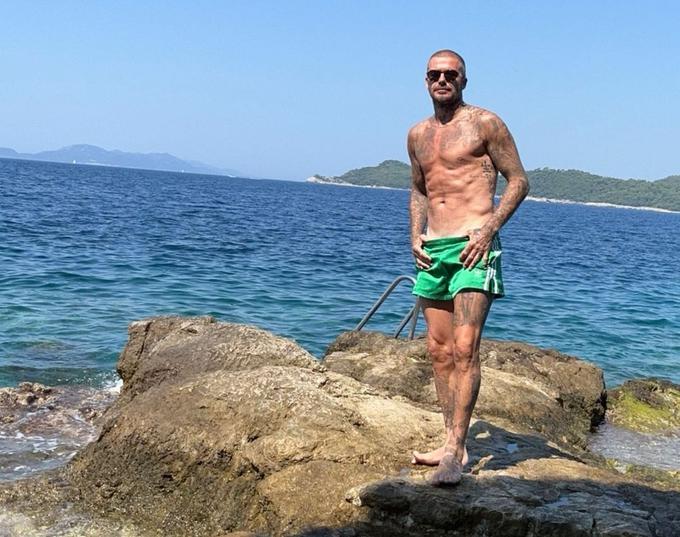Beckham v Dalmaciji | Foto: zajem zaslona/Instagram