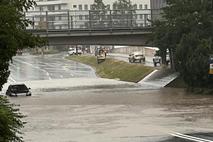 podvoz, Ljubljana, Šiška, voda, poplava