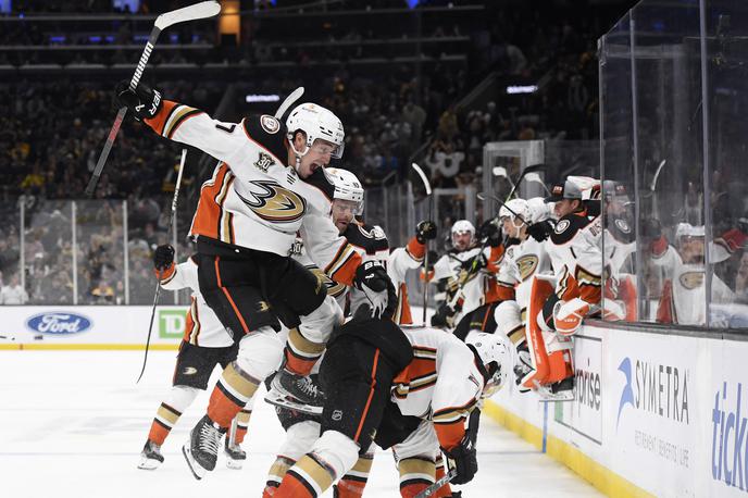 Anaheim Ducks | Anaheim Ducks so Bostonu zadali prvi poraz sezone. | Foto Guliverimage