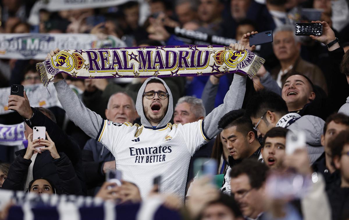 Real Madrid navijači | V Realu so imeli v zadnji sezoni kar 831,4 milijona evrov prihodkov. | Foto Reuters