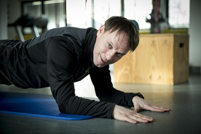 Cilj treninga bi moral bili zdravo telo in uživanje v vadbi je prepričan Marko. | Foto: Ana Kovač
