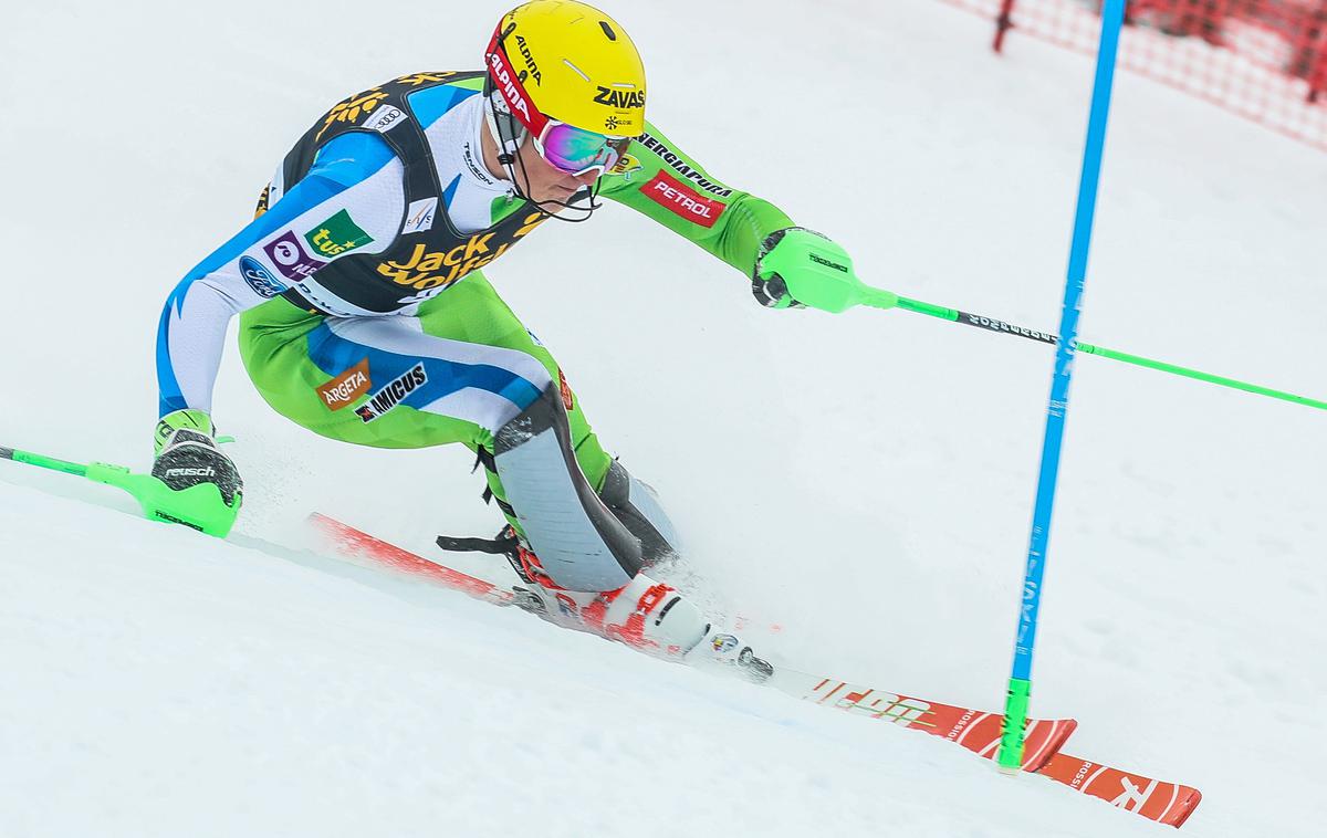 Štefan Hadalin | V pretekli sezoni je Šefan Hadalin do točk prišel šele na petem slalomu. Letos na prvo bero upa že v Leviju. | Foto Žiga Zupan/Sportida